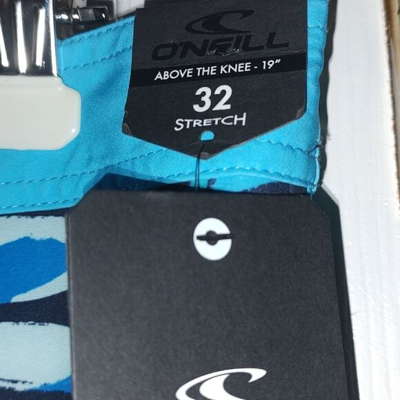 O'Neill Men's Hyperfreak Incog Board Shorts Sz 32 Stretch NWT - Picture 2 of 8